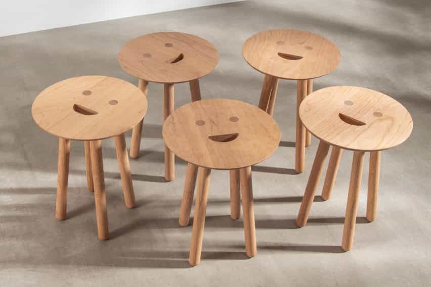 Smile Stool de Jaime Hayon para Benchmark