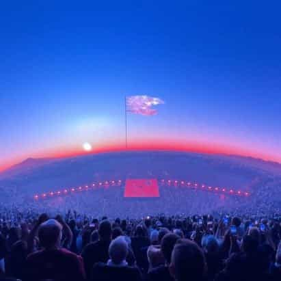 MSG Sphere en Las Vegas se abre con obras de arte a medida de Es Devlin y John Gerrard