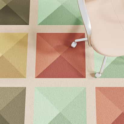 Alfombra multicolor Loggia de Talk Carpet