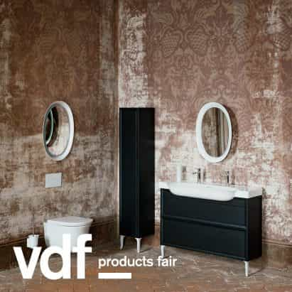 Laufen presenta colaboraciones baño de diseño en productos VDF justo