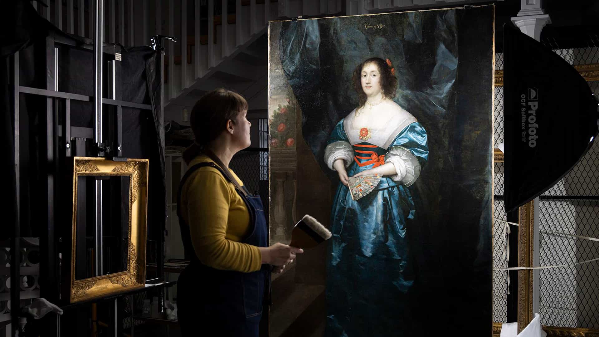 Este retrato fue objeto de filtros de belleza del siglo XVII en una sorprendente sobrepintura