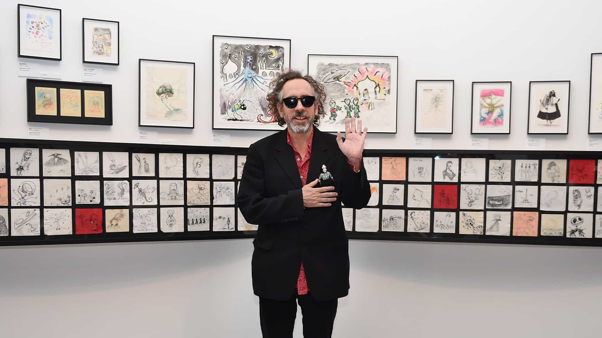 Decir que estoy emocionado por la nueva exposición de arte de Tim Burton es quedarse corto