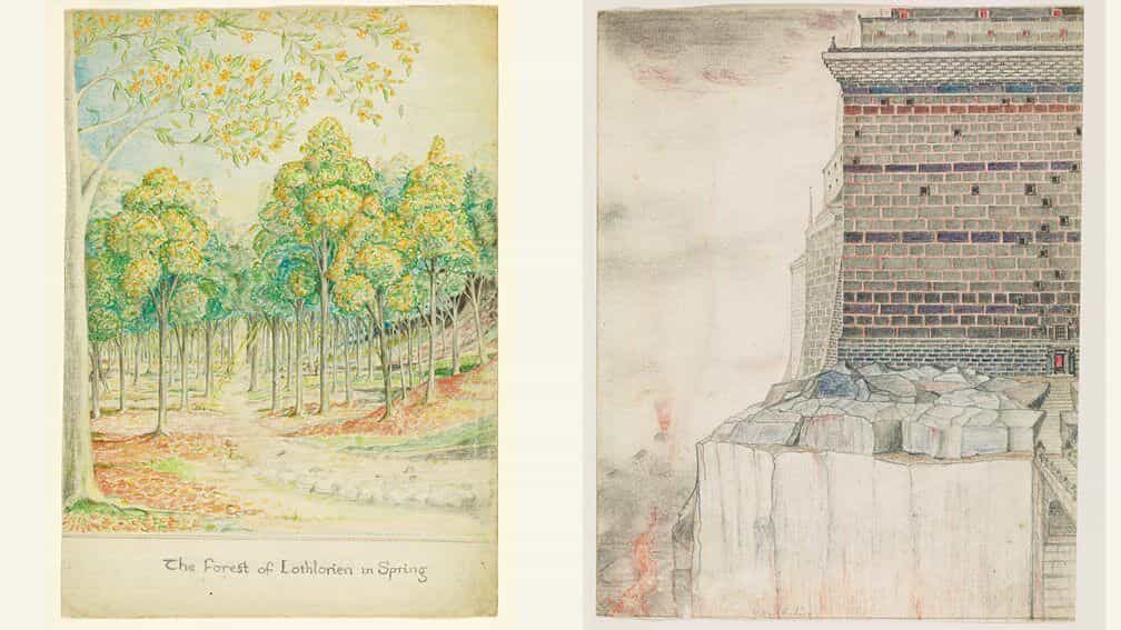 El Señor de los Anillos se lanzará con el arte de JRR Tolkien por primera vez en la historia
