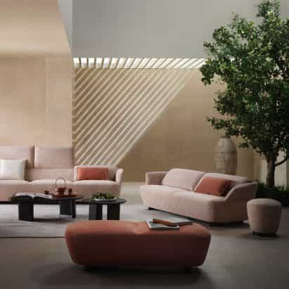 Muebles de exterior, escritorios y sofás de King aparecen en dezeen Showroom