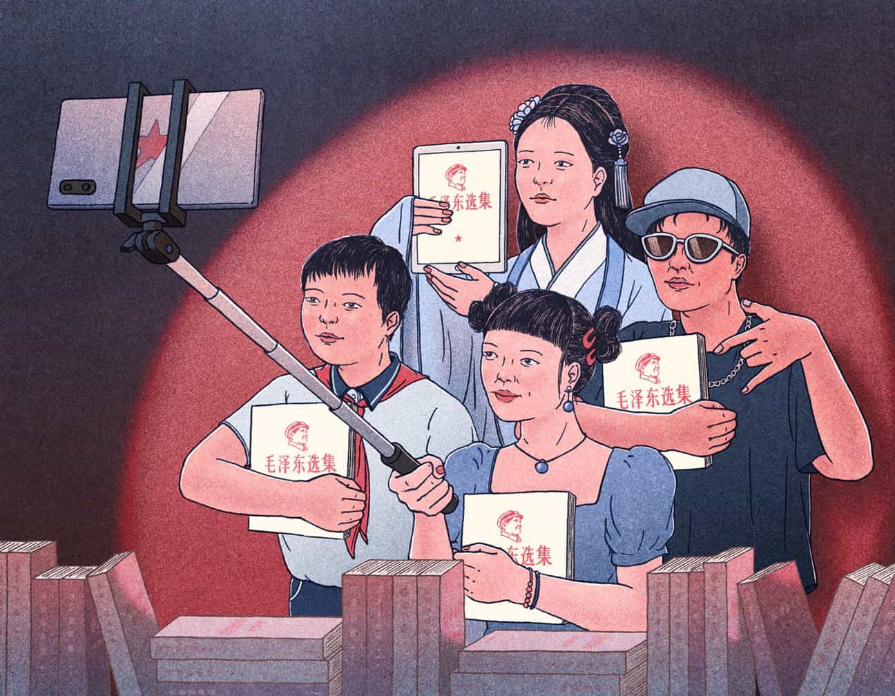 Xinmei Liu se inspira en anuncios vintage de Shanghái y carteles de propaganda china