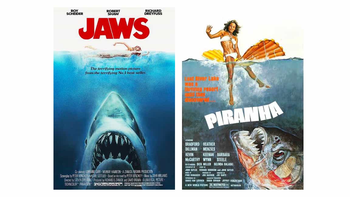 Estos famosos carteles de películas de terror parecen sorprendentemente familiares