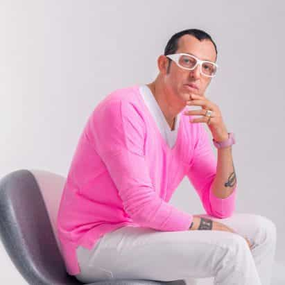 "Diseño pervertido" Karim Rashid gana premio 2020 Americana de Diseño