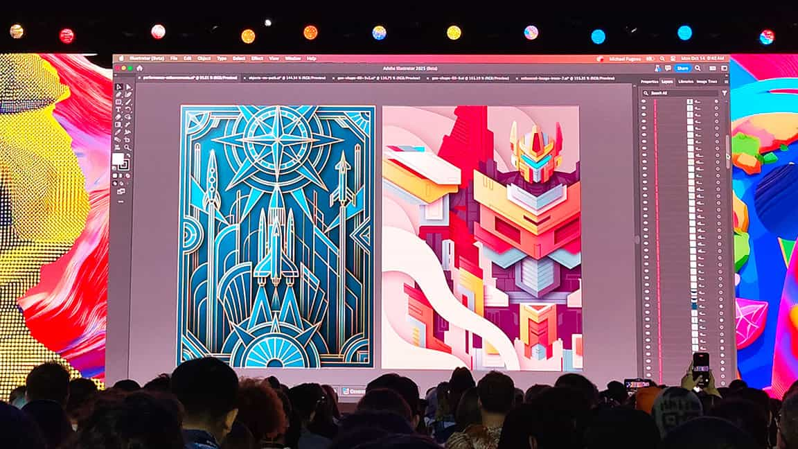 Acabo de ver una demostración de Adobe MAX de la nueva herramienta de IA de Illustrator, y ahora quiero volver al arte vectorial