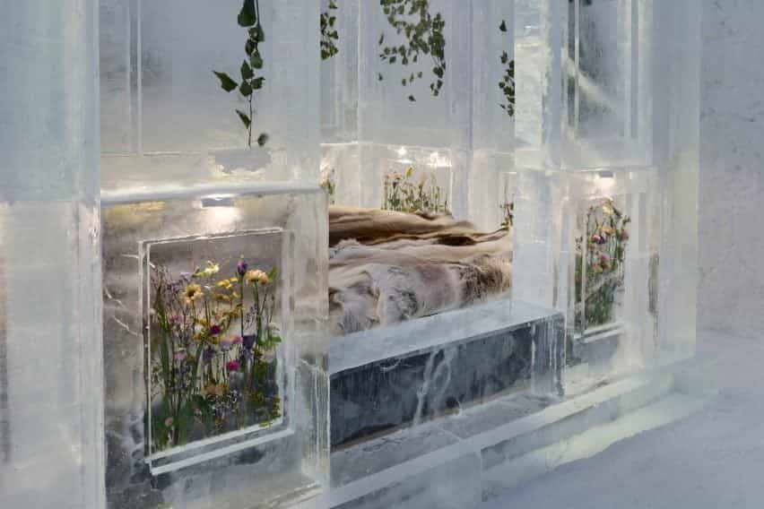Suite Icehotel diseñada por Bernadotte & Kylberg