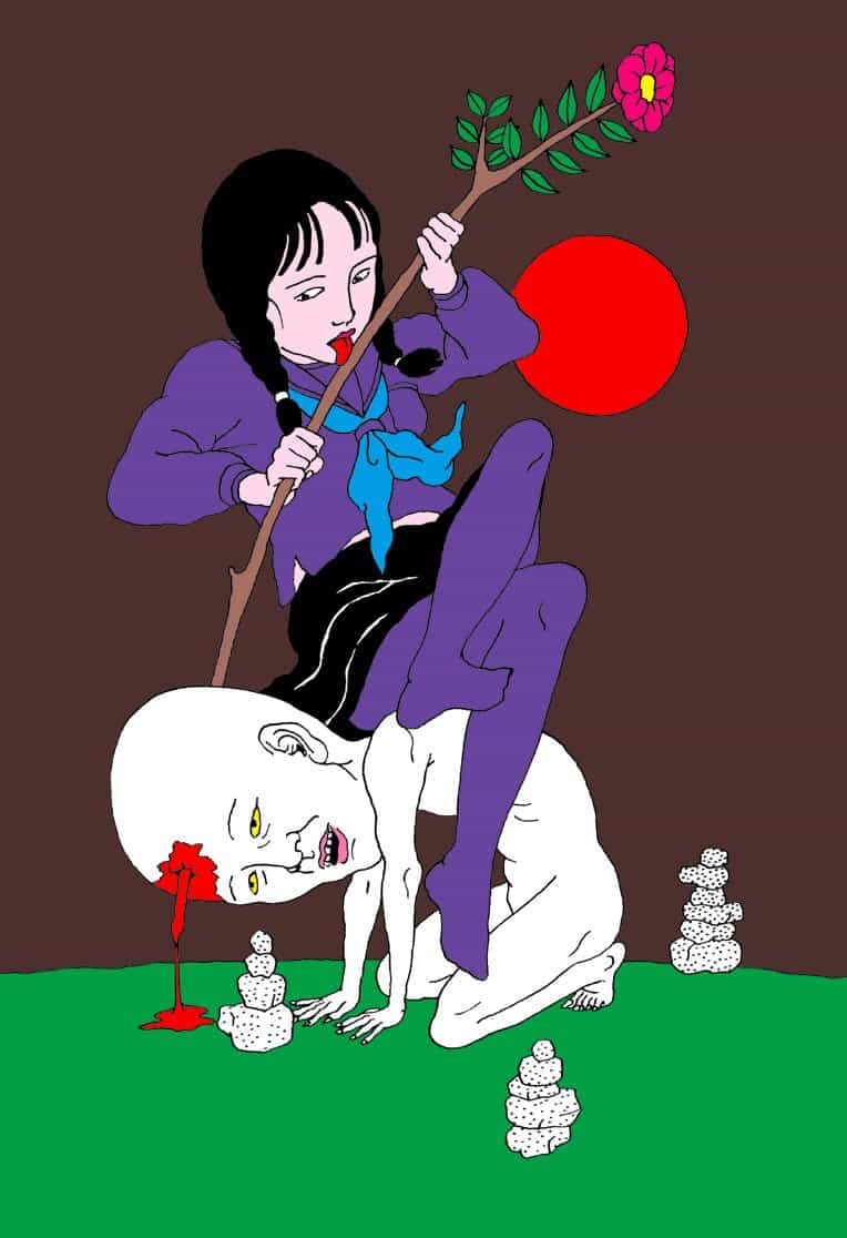 En las ilustraciones de Toshio Saeki, la muerte, el dolor y el placer se convierten en uno
