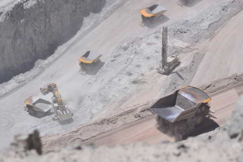 a la minería en Chile