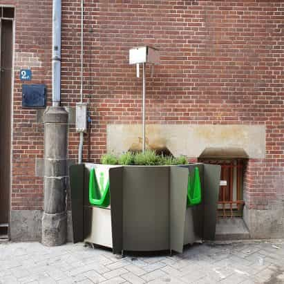 GreenPee instala urinarios de cáñamo en Amsterdam hasta la parada "pis salvaje"