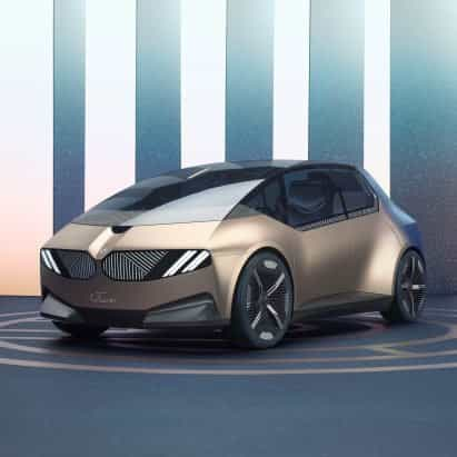 BMW diseña partes del concept car i Vision Circular para que se "desmoronen" con solo pulsar un botón