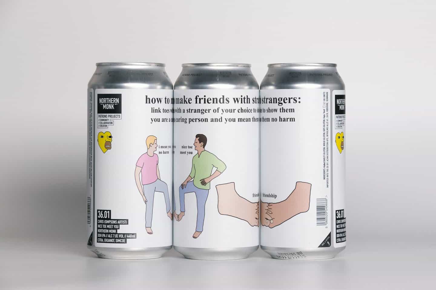 Una conversación con Chris (artista de Los Simpson) sobre el diseño de latas de cerveza y la amistad