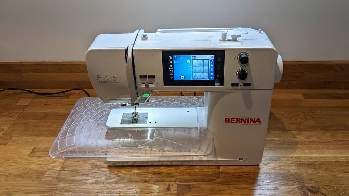 Bernina 475 QE (Quilter's Edition) revisión