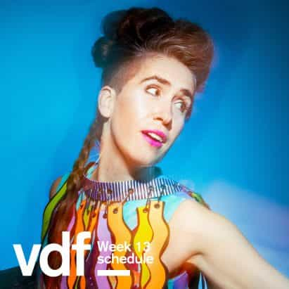 Imogen Heap, Lucy McRae, característica Moooi y Lensvelt en la última semana de VDF