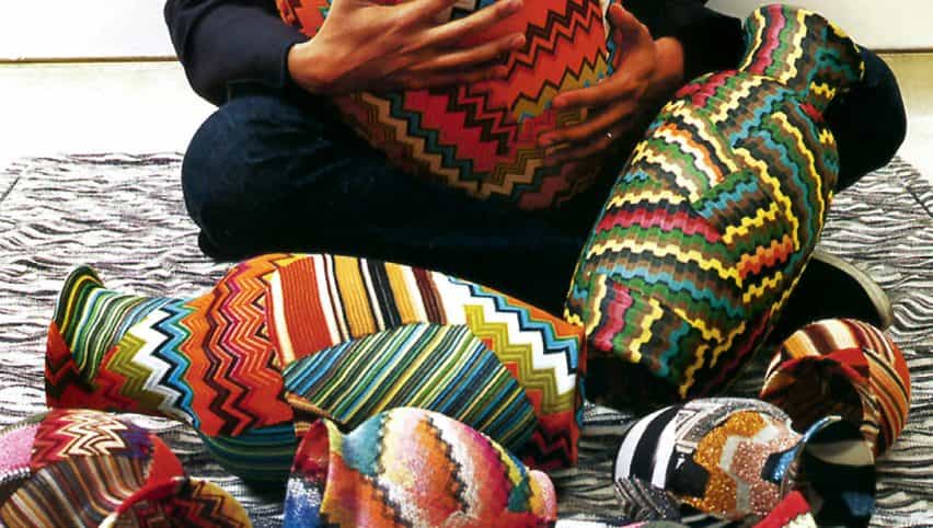 Missoni remiendo floreros por Stephen Burks para Missoni Missoni