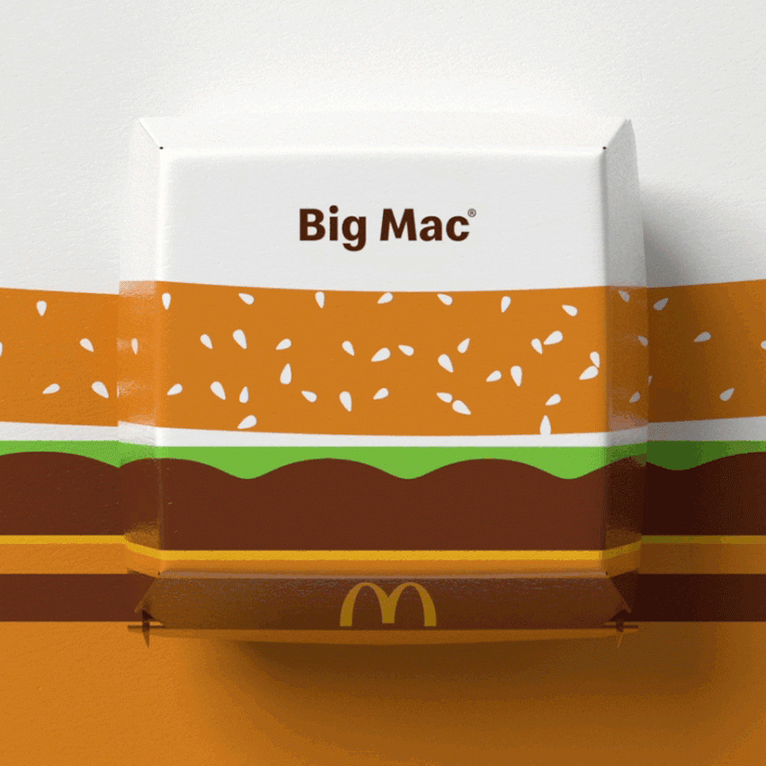 McDonald&#39;s presenta envases gráficos para reflejar el &quot;punto de vista lúdico&quot; de la marca
