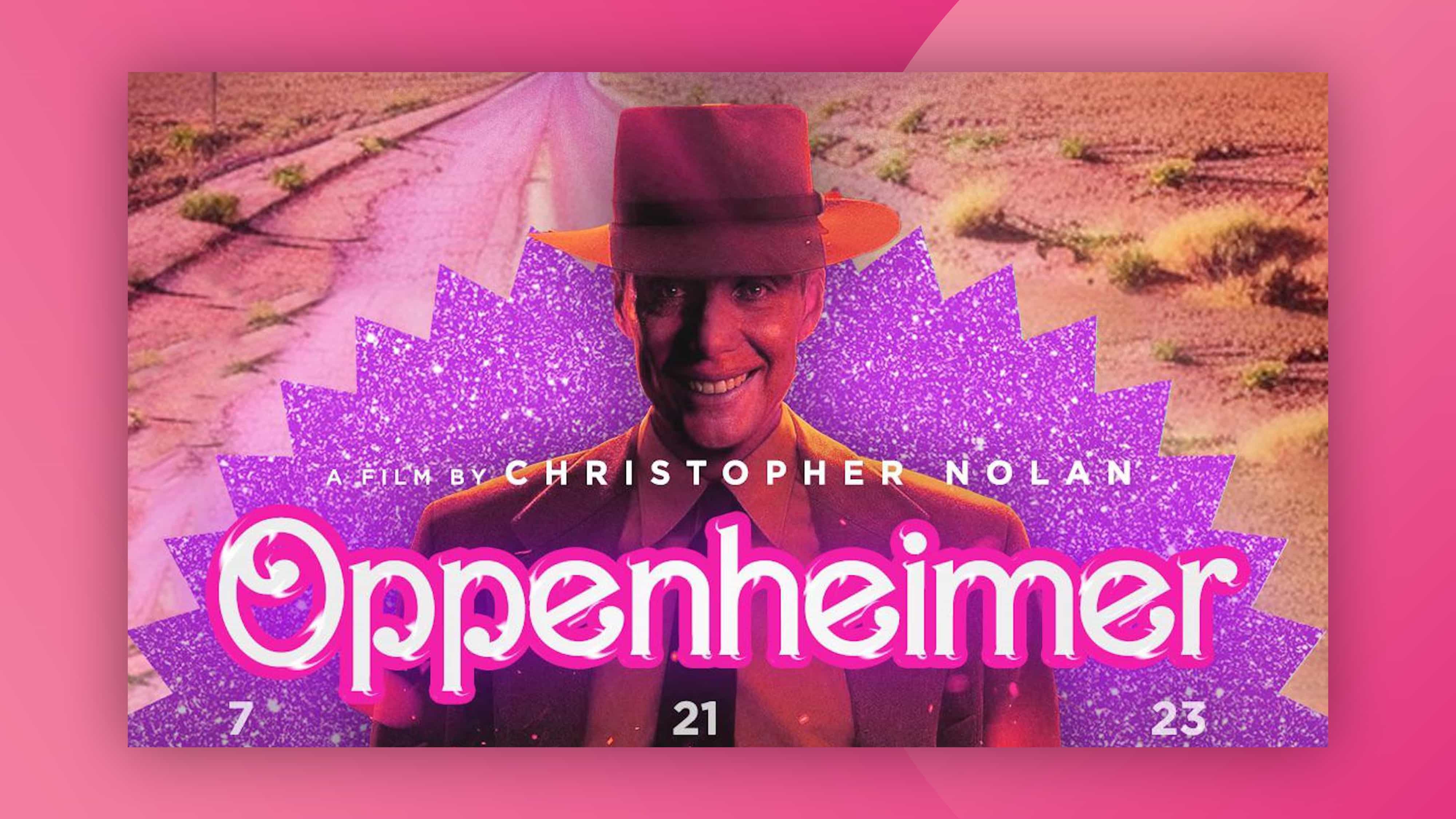 Los mashups de pósters de Barbie Oppenheimer son mi nueva cosa favorita