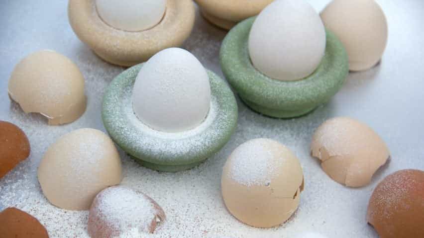 Tazas de huevo de Atelier Barb en Dutch Design Weel
