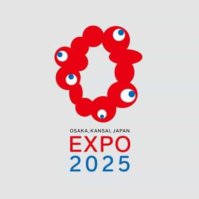 Expo 2025 logotipo de Osaka revela como anillo de manchas rojas