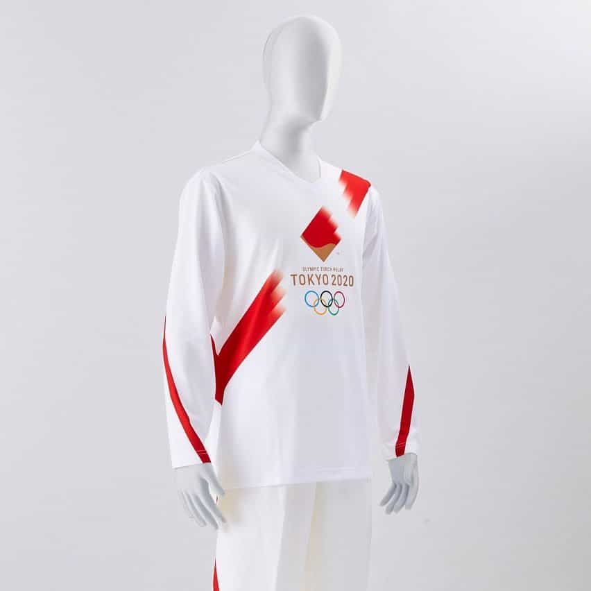 Camisetas y playeras del portador de la antorcha de la llama olímpica