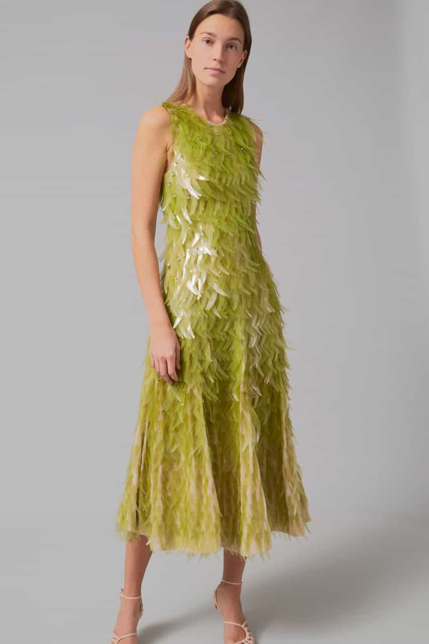 Vestido de algas Charlotte Mccurdy