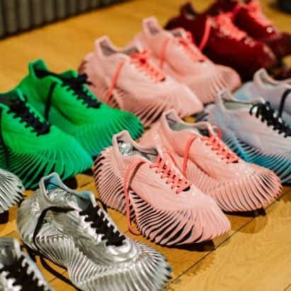 Reebok y Botter presentan vibrantes zapatillas impresas en 3D informadas por conchas marinas