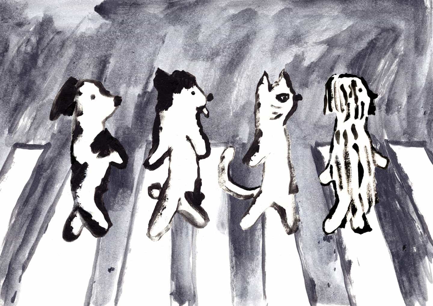 Wei Hsuan Chen: Cats and dogs on Abbey (Copyright © Wei Hsuan Chen)“Cuando se trata de The Beatles, la primera imagen que me viene a la mente es la portada del álbum Abbey Road. Al ver imágenes de sus actuaciones durante ciertos períodos, puedes sentir cuánto se divirtieron y cuánto disfrutaron de la música. A pesar de los diferentes desafíos que la banda enfrentó en diferentes etapas, no se puede negar que dejaron atrás numerosas obras musicales atemporales, y el espíritu rockero de The Beatles continúa influyendo en generaciones.