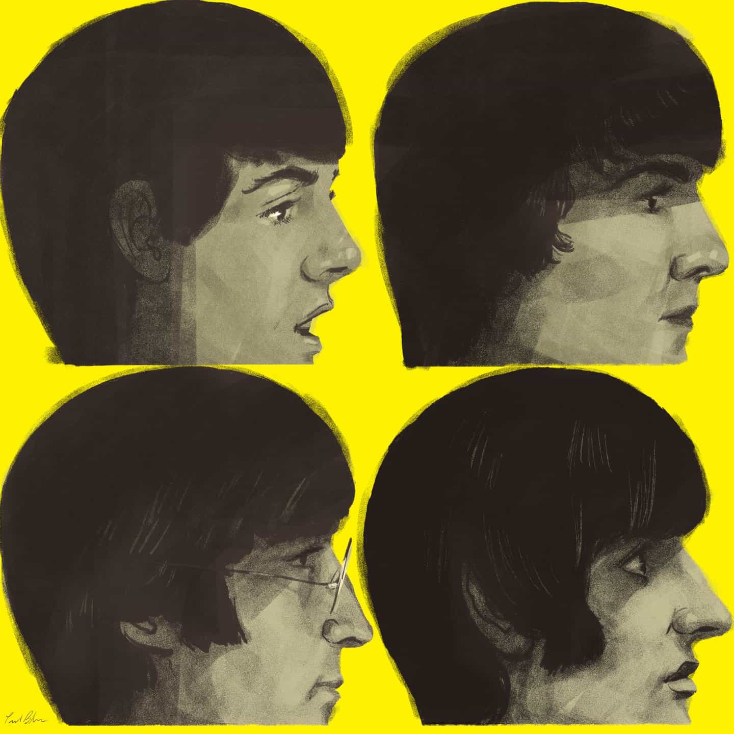 Paul Blow: Fab Four (Copyright © Paul Blow)"Los Beatles fueron la banda sonora de mis primeros años, ya sea que estuvieran siendo interpretados por mí o por mi hermano. Le gustaba Paul, me gustaba John, ¿peleamos? ¡Diablos, sí!"