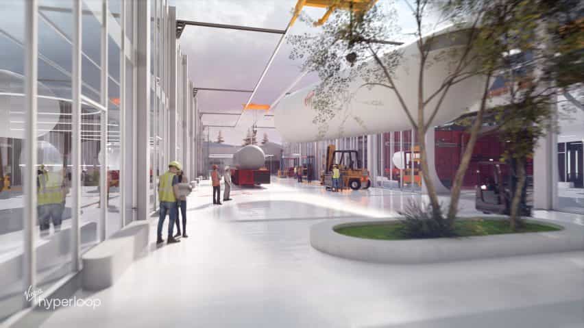 Centro de diseño grande Virgen Hyperloop Certificación de Virginia Occidental