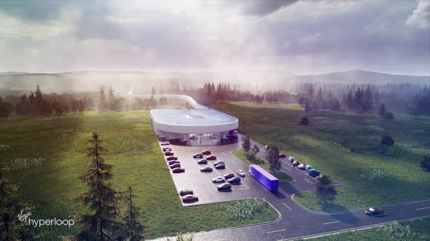Centro de diseño grande Virgen Hyperloop Certificación de Virginia Occidental