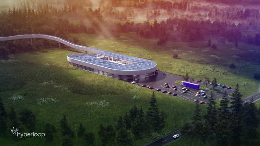 Centro de diseño grande Virgen Hyperloop Certificación de Virginia Occidental