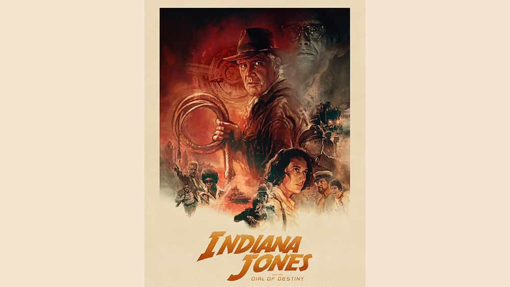 El póster de Indiana Jones and the Dial of Destiny es una delicia retro