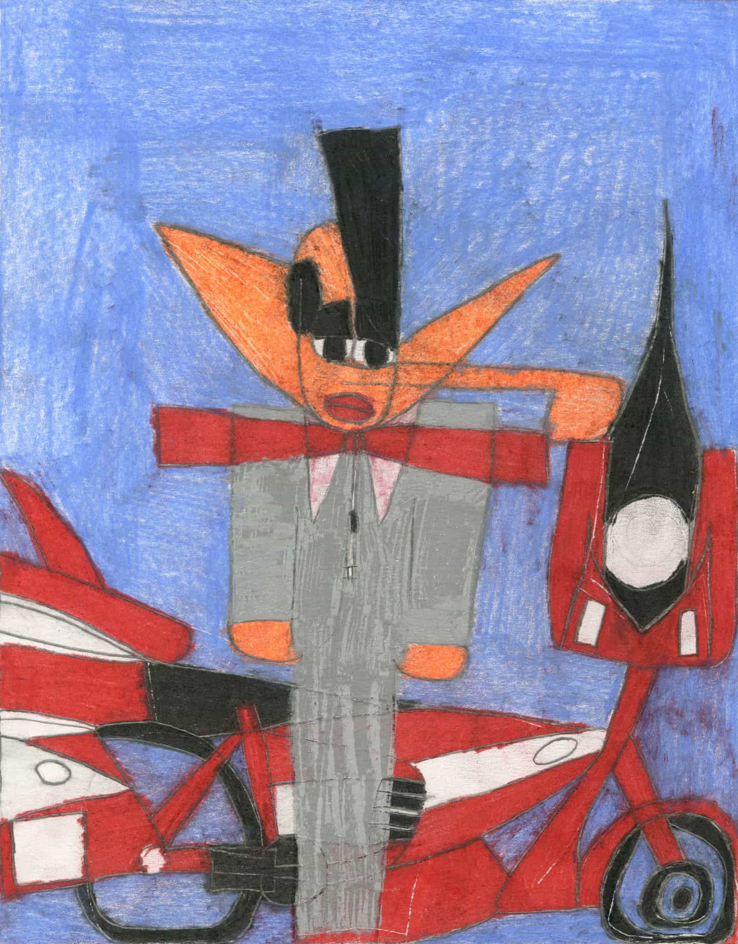 Anthony Coleman: Pee Wee Herman & His Bike (Copyright © Anthony Coleman, 2021)