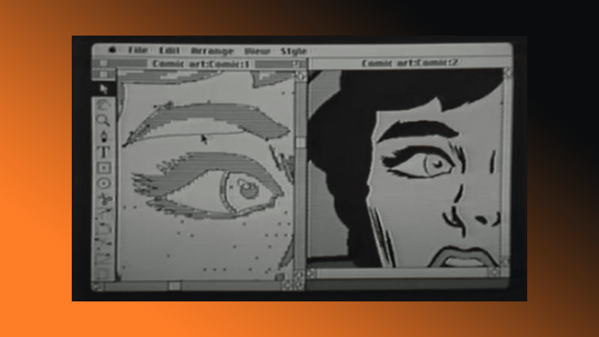 El primer tutorial de Adobe Illustrator es una monstruosidad