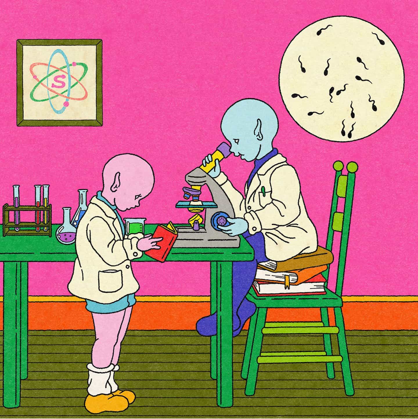 La ilustradora Annie Li habla sobre lo que los humanos pueden aprender de su personaje alienígena azul bebé altamente inteligente