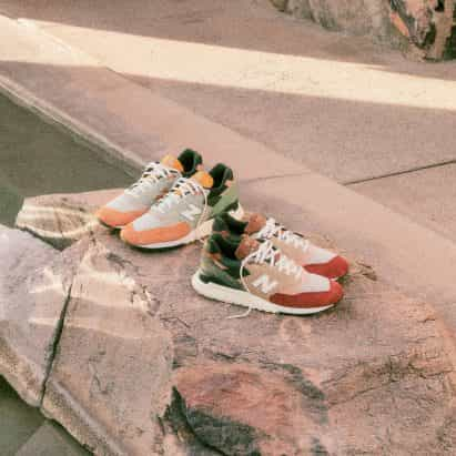 Kith lanza entrenador New Balance informado por Frank Lloyd Wright bocetos