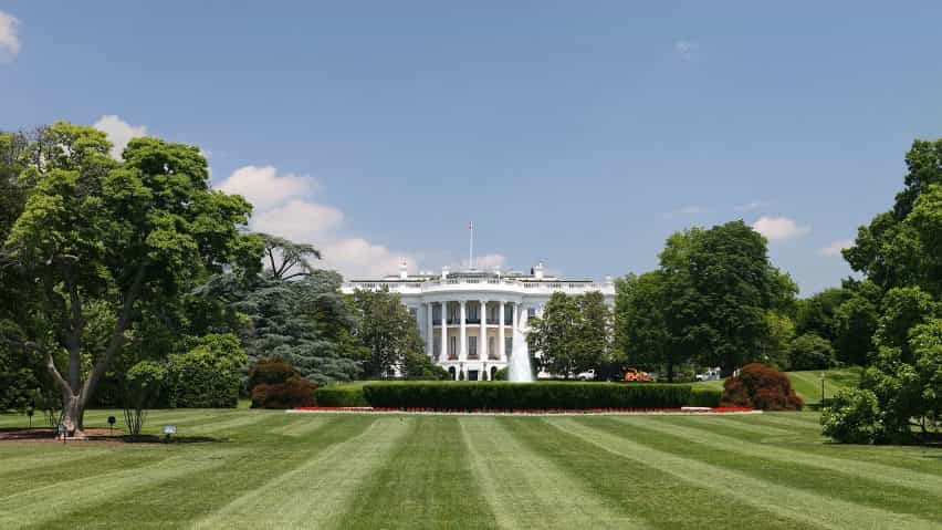 Casa Blanca Rose Garden actualización por Melania Trump