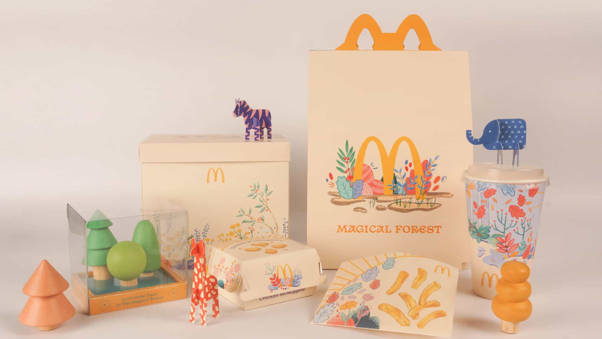 Estamos totalmente enamorados de este concepto de empaque de McDonald's