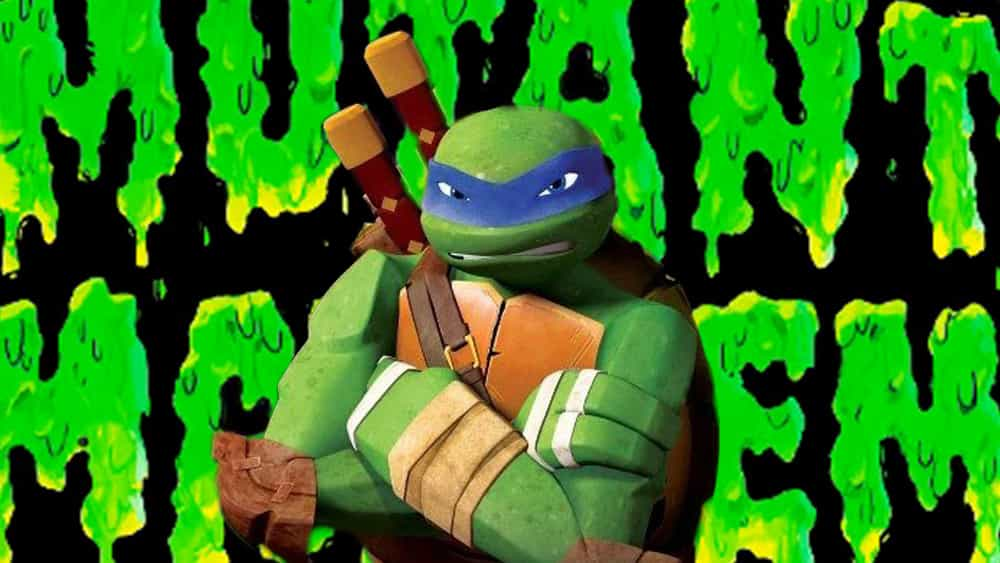 El nuevo logotipo de Teenage Mutant Ninja Turtles es un loco desastre retro