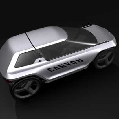 Revela Canyon concepto de vehículo "revolucionario" impulsada por pedales