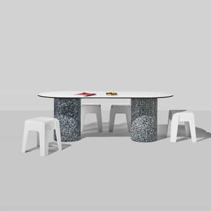 colección de muebles confeti por Gibson Karlo para DesignByThem