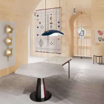 Doshi Levien recrea "versión abstracta" de su estudio para el pabellón de Estocolmo Feria del Mueble