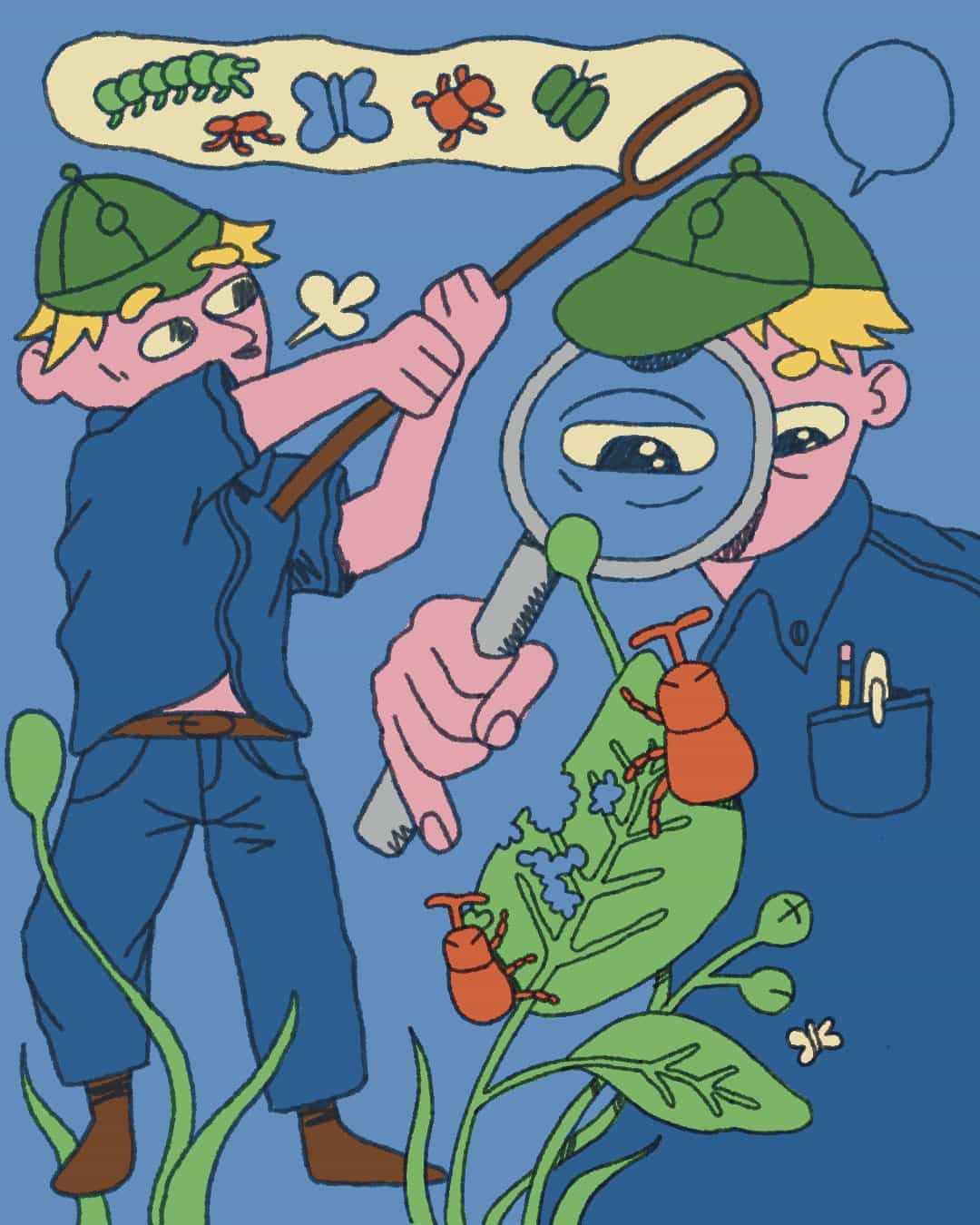 Zach Hackman: Bug Catcher (Copyright © Zach Hackman, 2023)