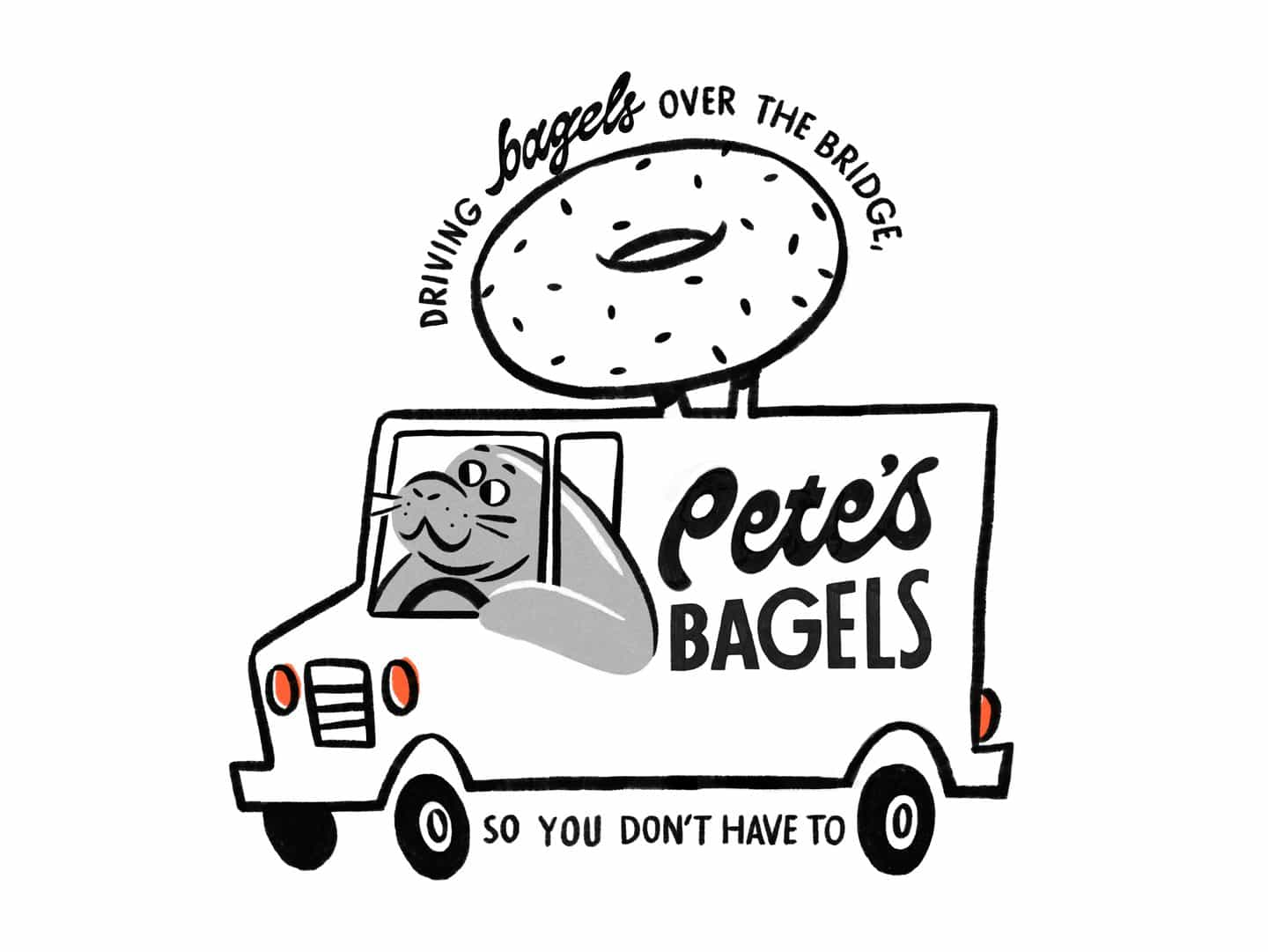 Pao Bassol: Pete 's Bagels (Copyright © Pao Bassol, 2023)