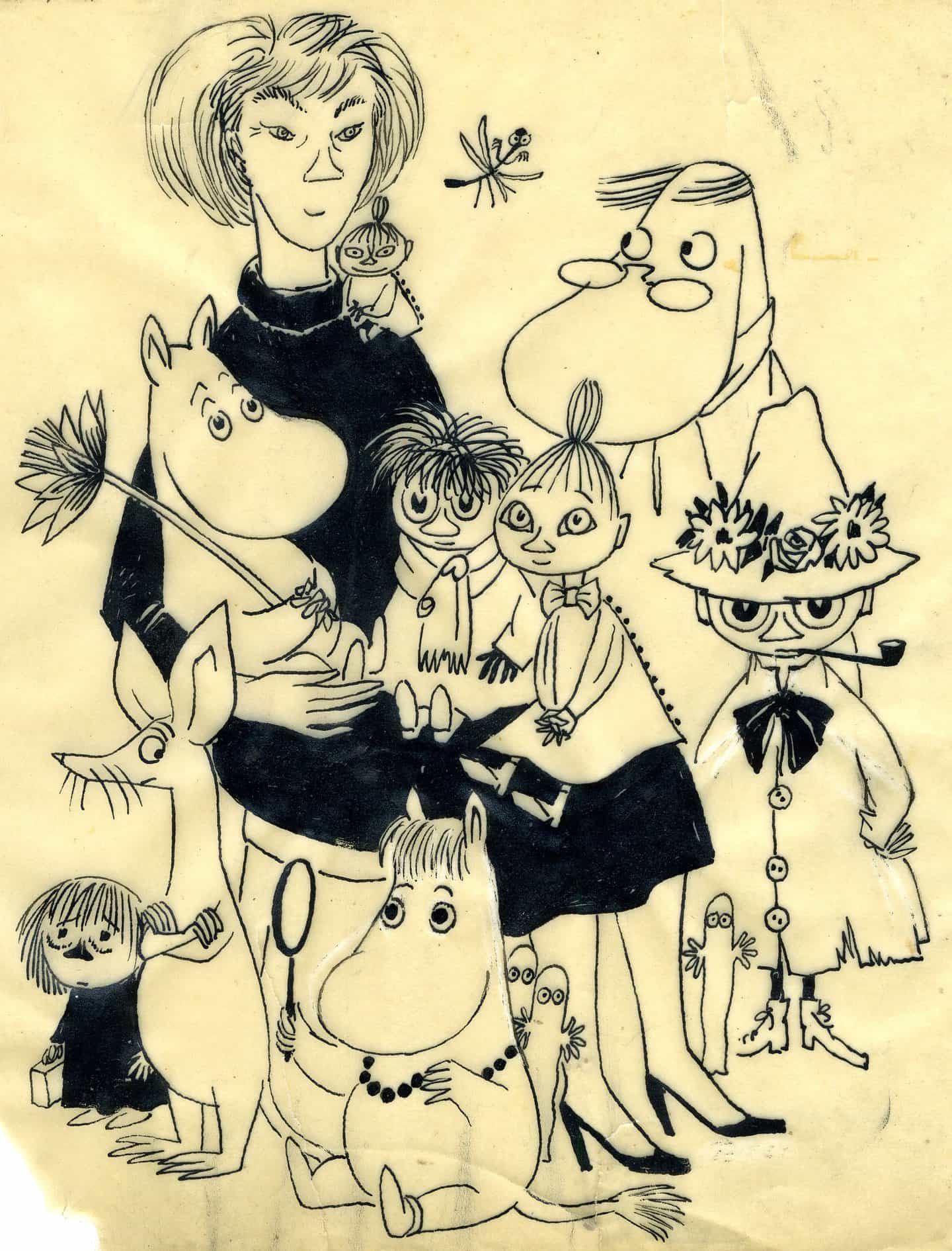 Tove Jansson: Sin nombre (Copyright ©Moomin Characters)