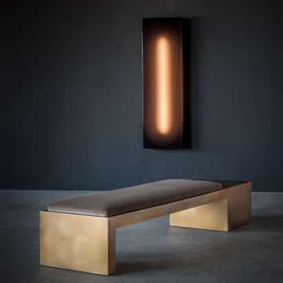 Banco Offset Cube de Videre Licet vía Twentieth Gallery