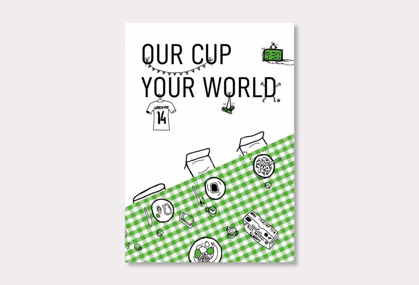 Our Cup Your World: Cover (Copyright © Lotte Wubben-Moy, 2023)