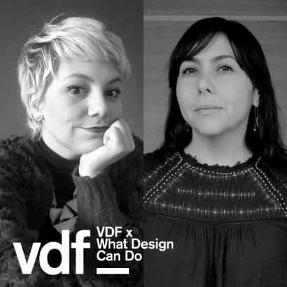 charla en vivo por la igualdad de género en el diseño como parte de la colaboración de VDF con lo que el diseño Can Do